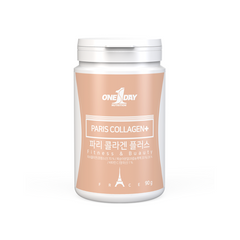 パリコラーゲンプラス フランス低分子フィッシュ魚類コラーゲンペプチド顆粒粉末 - 桃味90g